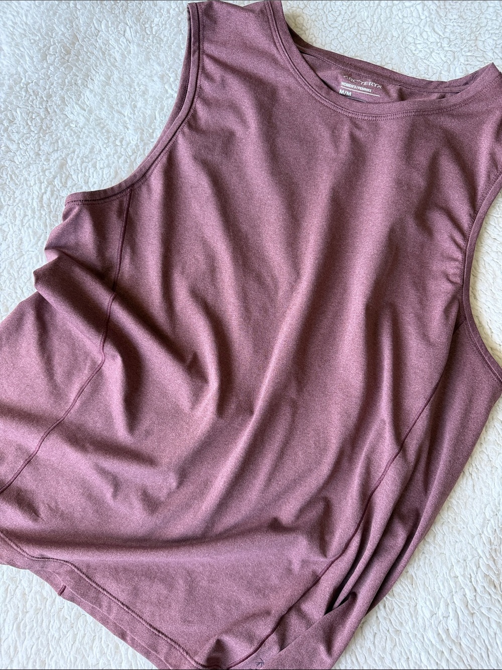 Arc'teryx Women's Tank Top in Rustic in Mauve